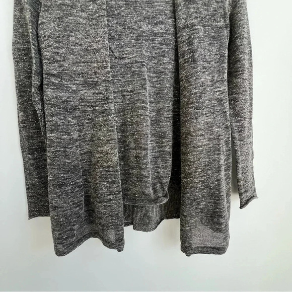 Eileen Fisher Open Front Knit Metallic Sparkle Gold Cardigan & Tank Set linen - Picture 4 of 16